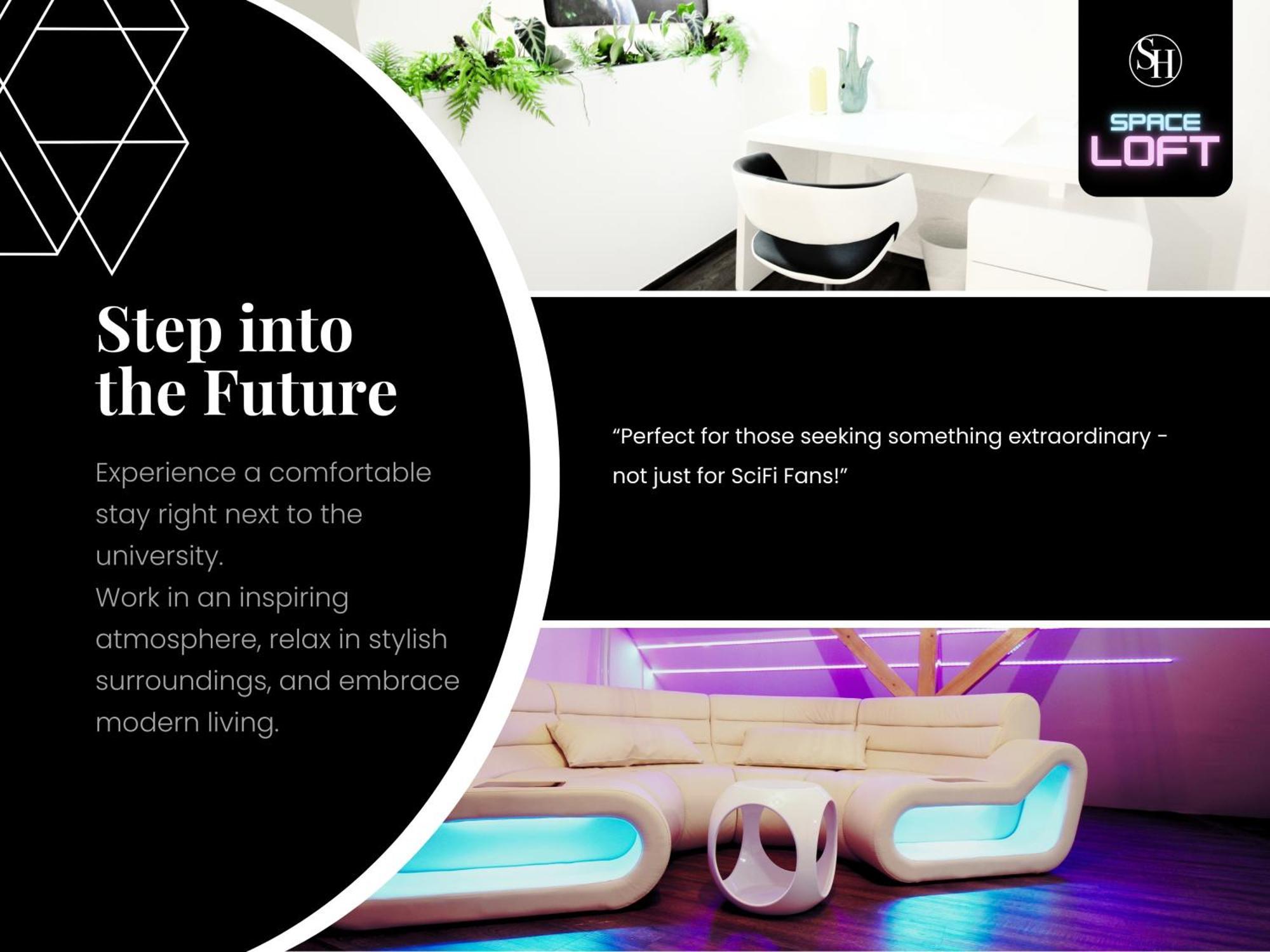 Secret Hideaways Space Loft Wohndesign Auf 2 Etagen L 450M Bis Uni Дуйсбург Екстериор снимка